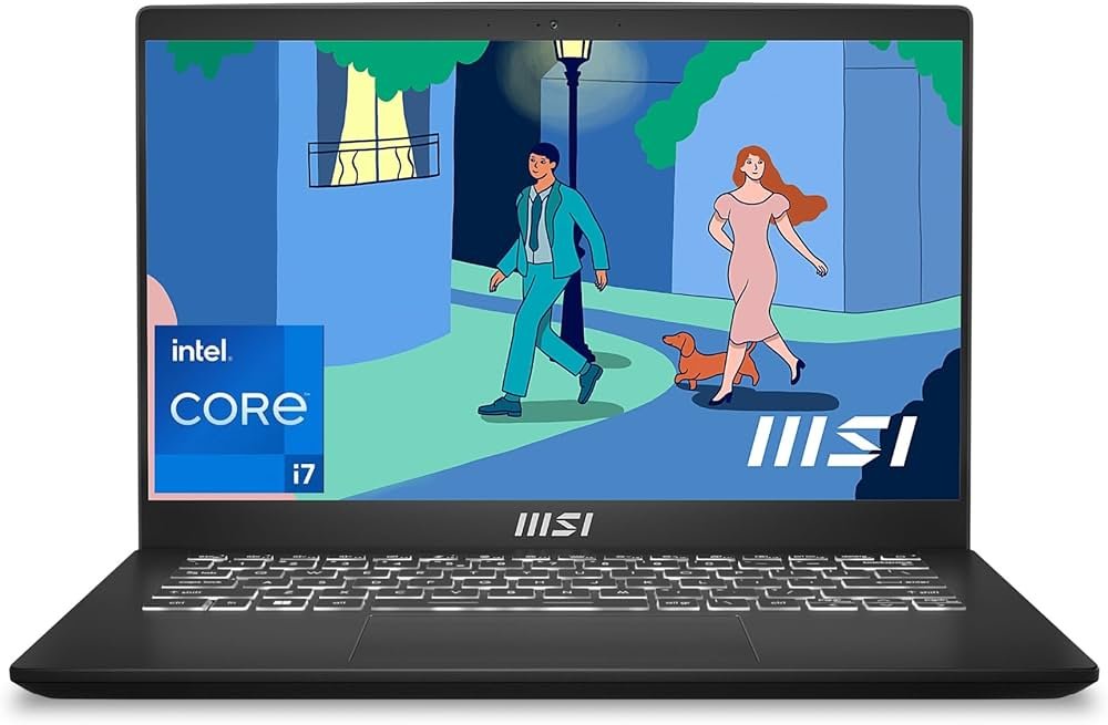 MSI Modern 14 C12M Core i7 12th Gen 14" FHD Laptop